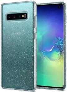 Чохол-накладка Spigen для Samsung Galaxy S10 - Case Liquid Crystal Glitter Quartz