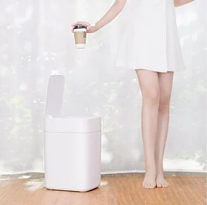 Фото: Смарт кошик для сміття Xiaomi Smart Trash Bin TOWNEW T1 (XMCXB01QM1) № 3 | KTC