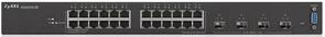 Switch, 28 ports, Zyxel XGS2210 24x10/100/1000Mbps, 4хSFP+, L2