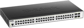 Switch, 52 ports, D-Link DGS-3000-52L 48xLAN(10/100/1000), 4xSFP, Керований L2