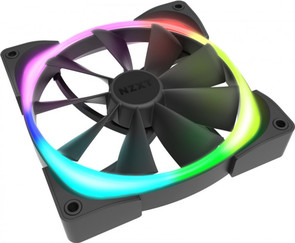 Кулер для корпусу NZXT Aer RGB 2, 120x120x26mm, 500-1500 RPM, 22-33dBA, 4pin