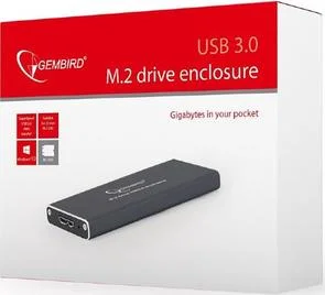 Фото: Кишеня зовнішня Gembird EE2280-U3C-01 Black № 2 | KTC