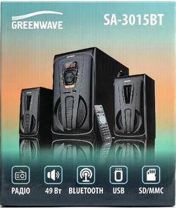 Акустична система GREENWAVE SA-3015BT Black/Orange (R0015305)