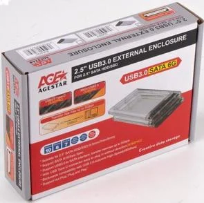 Фото: Кишеня зовнішня Agestar 3UB2P4 Transparent № 3 | KTC