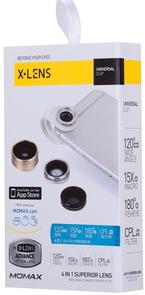 Зовнішня лінза Momax X-Lens 4in1 Superior Lens Set (CAM4)