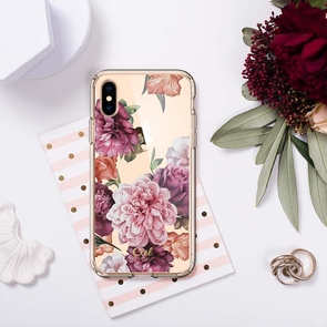 Чохол-накладка Spigen для Apple iPhone Xs/X - Cyrill Cecile Rose Floral