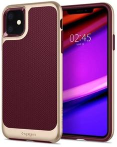 Чохол-накладка Spigen для iPhone 11 - Neo Hybrid Burgundy