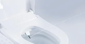 Фото: Розумна кришка для унітаза SmartMi Toilet Cover White (ZNMTG01ZM) № 4 | KTC