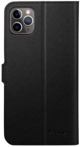 Чохол-книжка Spigen для Apple iPhone 11 Pro Max - Wallet S Saffiano Black