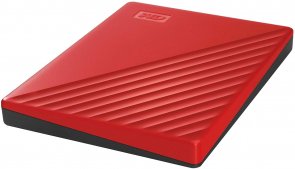 Зовнішній жорсткий диск Western Digital My Passport 2TB WDBYVG0020BRD-WESN Red