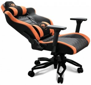 Крісло ігрове Cougar Armor Titan Pro Екошкіра, Al основа, Black/Orange