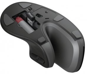 Мишка, Trust Verro Ergonomic Wireless, Black