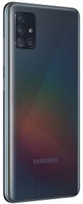 Фото: Смартфон Samsung Galaxy A51 A515 6/128GB SM-A515FZKWSEK Crush Black № 3 | KTC