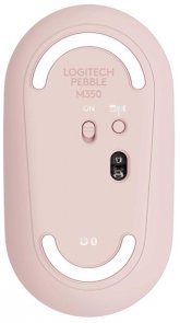 Мишка, Logitech Pebble M350 Wireless, Rose