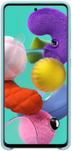 Чохол Samsung for Samsung Galaxy A51 - Silicone Cover Blue (EF-PA515TLEGRU)