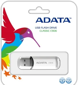 Фото: FLASH пам'ять A-Data C906 32GB AC906-32G-RWH White № 2 | KTC