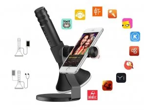 Фото: Караоке мікрофон Momax KMIC PRO BT Black (IM2D) № 4 | KTC