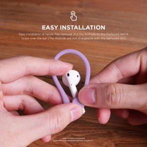 Тримач Elago Earhook for Apple Airpods Lavender (EAP-HOOKS-LV)