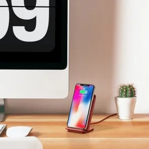 Фото: Бездротовий зарядний пристрій iOttie iON Wireless Fast Charging Stand Red (CHWRIO104RDEU) № 6 | KTC