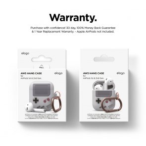 Чохол Elago for Airpods - AW5 Hang Case Light Grey	(EAPAW5-LGY)