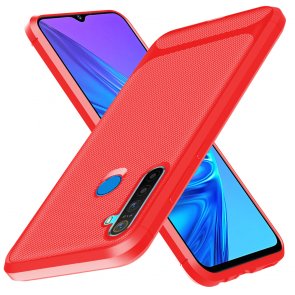 Чохол for Realme 5 - Silicone cover Red (661886)