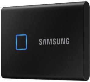 Зовнішній жорсткий диск Samsung T7 Touch 1TB Black (MU-PC1T0K/WW)