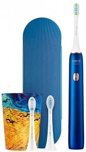 Електрична зубна щітка Soocas X3U Van Gogh Museum Design Sonic Electric Toothbrush Ocean Blue