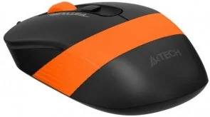 Фото: Миша A4tech FM10S Silent Black/Orange (FM10S Orange) № 5 | KTC