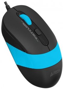 Миша A4tech FM10S Silent Black/Blue (FM10S Blue)