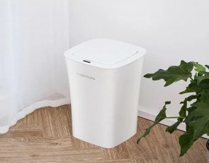 Смарт кошик для сміття Xiaomi Ninestars Waterproof Induction Trash White (DZT-10-11S)