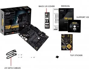 Фото: Материнська плата ASUS TUF GAMING B550-PLUS № 4 | KTC
