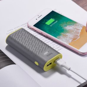  Батарея універсальна Hoco B31C 5200mAh Grey (B31C Grey)