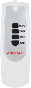Фото: Вентилятор Ardesto FN-R1608RW з пультом № 6 | KTC