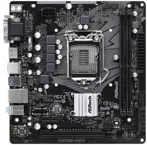 Материнська плата AsRock H410M-HDV