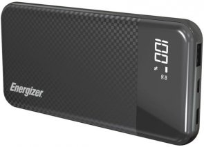 Батарея універсальна ENERGIZER UE10037PQ 10000mAh Black (UE10037PQ (B))