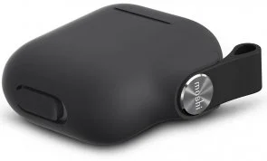 Фото: Чохол для Airpods Moshi - Pebbo Case Shadow Black (99MO123031) № 3 | KTC