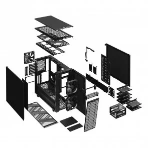Фото: Корпус FRACTAL DESIGN Define 7 Black (FD-C-DEF7A-01) № 5 | KTC