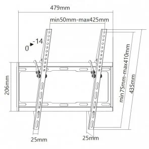 Фото: Кронштейн UniBracket BZ01-41 Black № 5 | KTC
