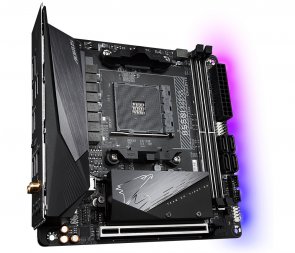 Материнська плата Gigabyte B550I AORUS PRO AX