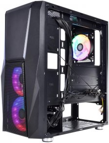 Корпус QUBE Turbo Black with window (TURBO_FMNU3)