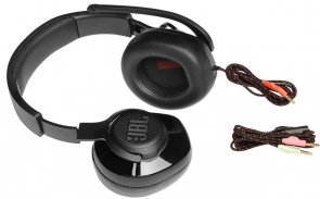 Гарнітура JBL Quantum 200 Black (JBLQUANTUM200BLK)