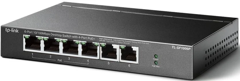 Фото: Комутатор TP-Link TL-SF1006P № 2 | KTC