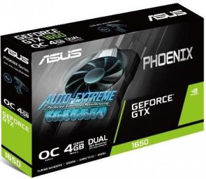 Відеокарта ASUS GTX 1650 Phoenix V2 (PH-GTX1650-O4G-V2)