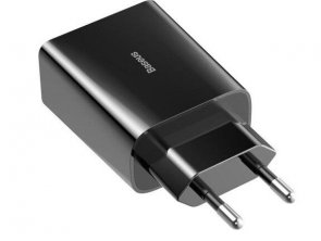 Мережевий зарядний пристрій Baseus Speed Mini Single U, QC, 18W, Black