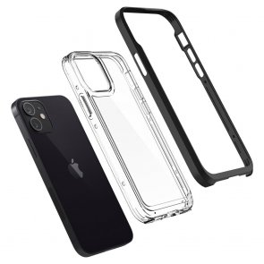 Чохол Spigen for iPhone 12 Mini - Neo Hybrid Crystal Black (ACS01749)