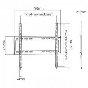 Фото: Кронштейн UniBracket BZ03-40 Black № 3 | KTC