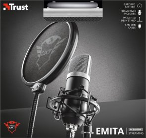 Мікрофон Trust GXT 252 Emita Streaming Microphone (21753)