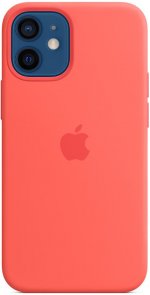 Чохол Apple for iPhone 12 Mini - Silicone Case with MagSafe Pink Citrus (MHKP3)