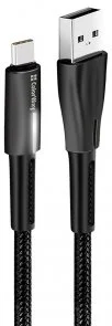 Фото: Кабель ColorWay Zinc Alloy AM / Type-C 1m Black (CW-CBUC035-BK) № 2 | KTC