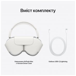 Гарнітура Apple AirPods Max Silver (MGYJ3)